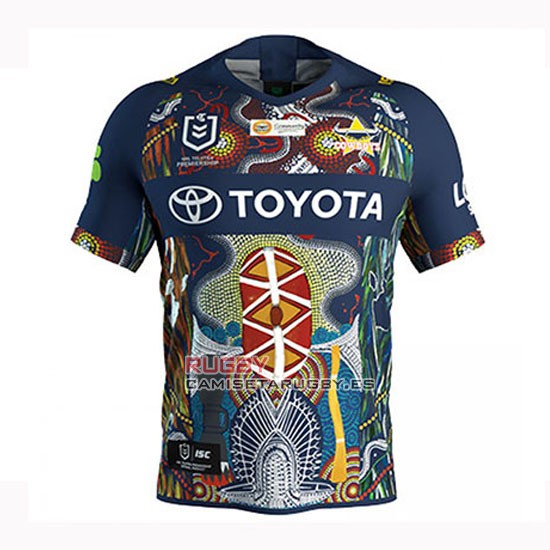 Camiseta North Queensland Cowboys Rugby 2019 Indigena